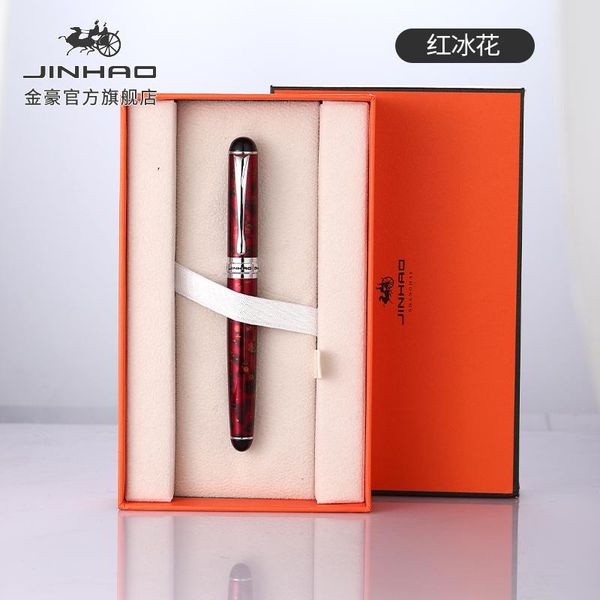 

fountain pens jinhao x750 0.5mm m nib metal silver clip inking for writing back to school office supplies stationery