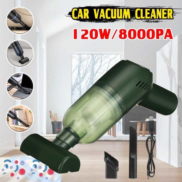 

vacuum cleaners 120w 8000pa strong power car cleaner cordl wet & dry dual use auto handheld portable for home office