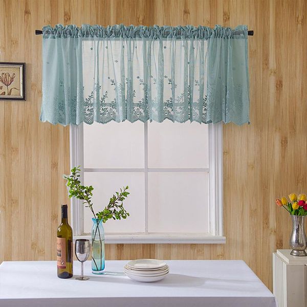 

curtain & drapes checkered plaid window sun visor curtains for home kitchen 1pc contemporary lace translucent valance