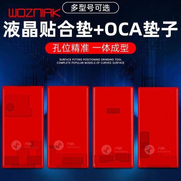 

professional hand tool sets 2pcs / 1set curved screen lcd pad + oca for huawei samsung p40pro mate30pro p30pro s8 s9 s9+ s10 fit repair