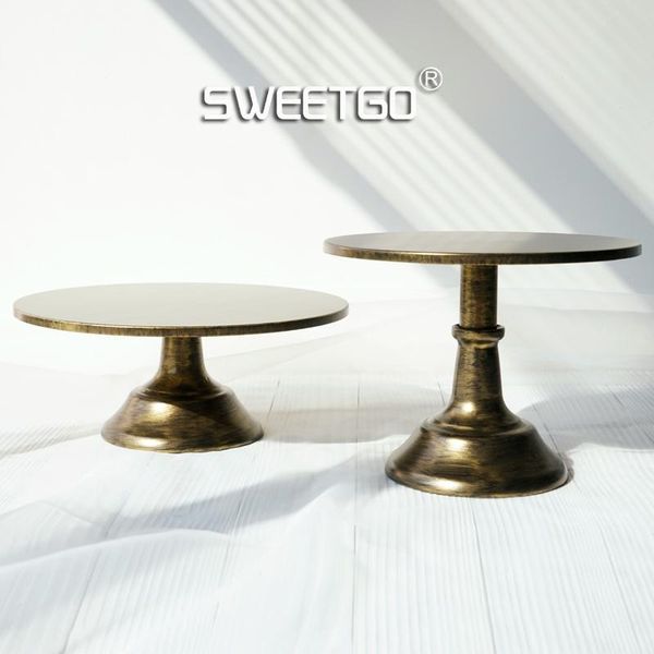 

other bakeware arrive vintnage gold cake stand 10inch/ 12inch wedding party table decoration supplier accessory tools