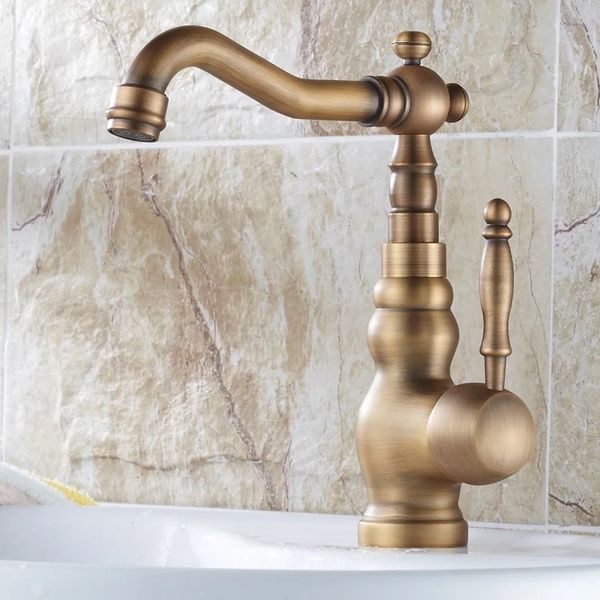 

bathroom sink faucets new design antique bronze brass mixer tap basin faucet faucet, bath gz-8102 rng0
