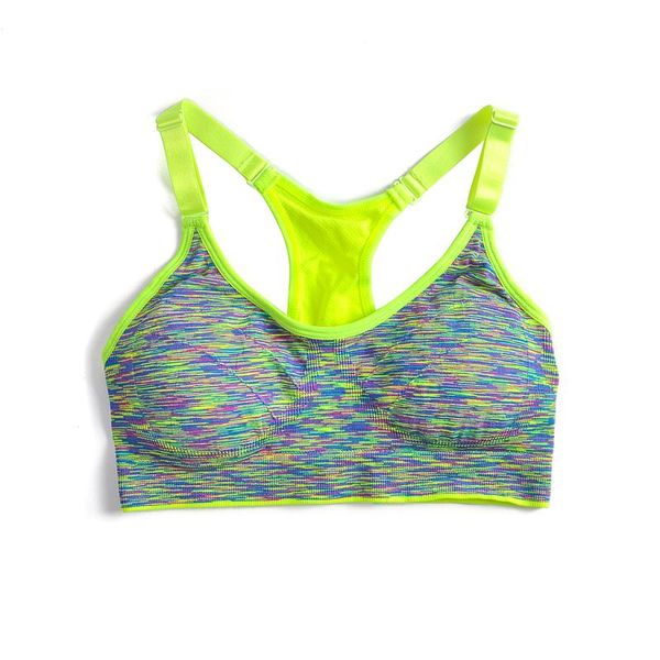

yoga outfit 2021 fabric nylon breathable women bra comfortable full cup sports wear outdoor