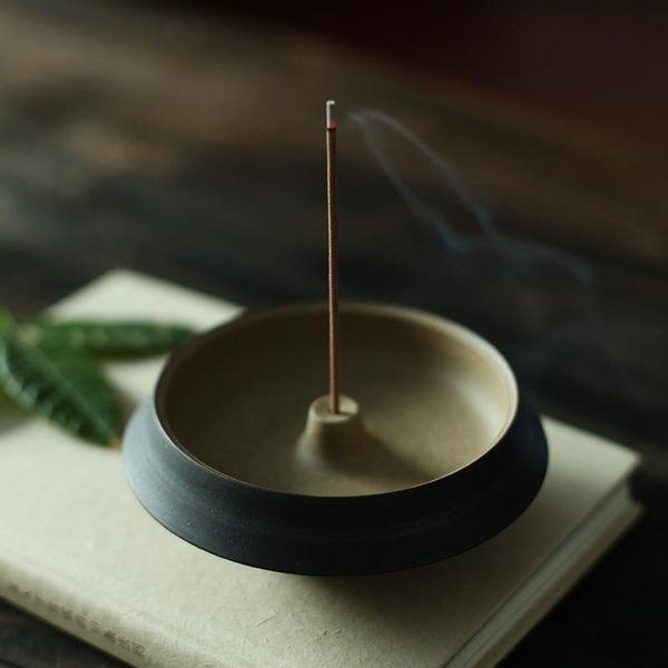 

fragrance lamps stick holder incense burner bowl handmade agarwood sandalwood aroma diffuser quemador de incienso home decor 50