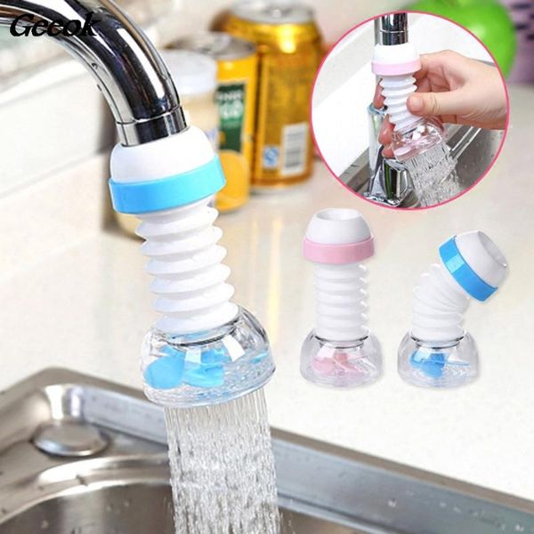

kitchen faucets household faucet splash-proof head mouth longer extension the filter can be rotated shower water-saving device