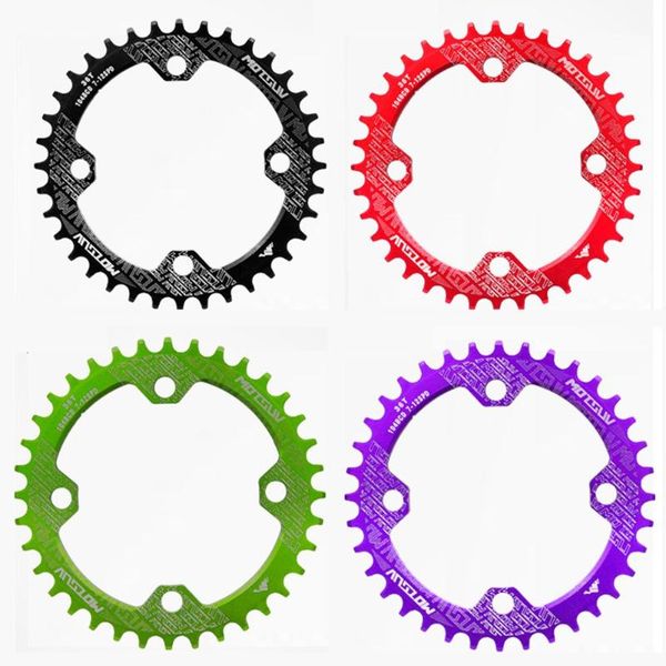 

bike heels & chainwheels 32-38t mtb chainring narrow wide round road bicycle chainwheel aluminum alloy 104bcd mountain bicicleta