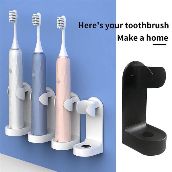

toothbrush holders electric holder bathroom wall mounted stand plastic rack organizer storage