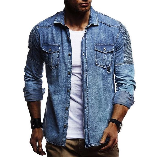 

men denim jacket hole ripped coat jeans pockets washed bomber men's jackets, Black;brown