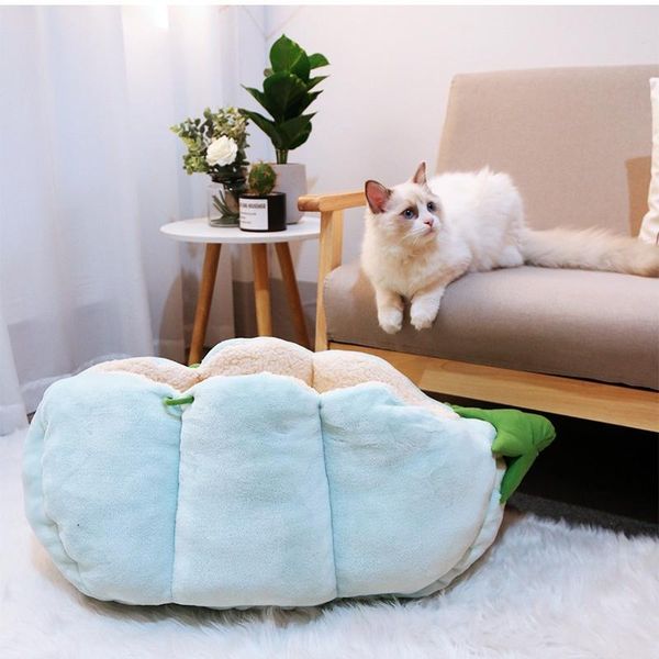 

kennels & pens cute pet bed dog house small cat sleeping bag nest warm soft puppy sofas mats kennel
