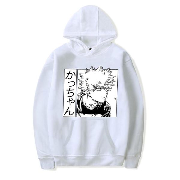 

men's hoodies & sweatshirts boy/girls anime my heros academia men women sweatshirt boku no hero hoodie autumn boys girls white pullover, Black