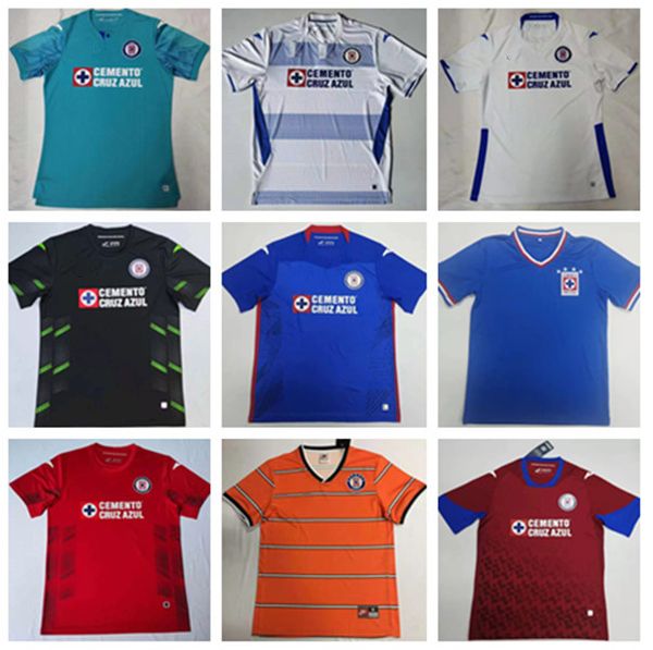 

thailand 2021 cd cruz azul soccer jerseys home away 20 21 alvarado 25 rodriguez 21 pineda 31 escobar 24 romo 7 jersey footbal, Black;yellow