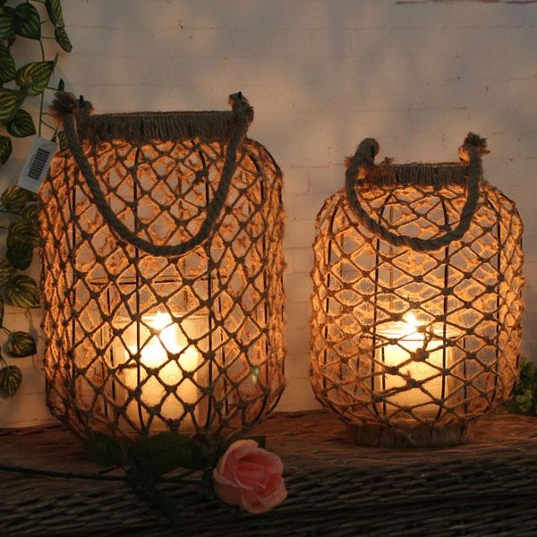 

candle holders crystals wedding table rustic lanterns hanging large vintage centros de mesa home decor ba60zt