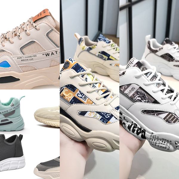 LON7 Platformu Koşu Ayakkabıları Erkekler Erkekler Eğitmenler Için Beyaz Üçlü Siyah Serin Gri Açık Spor Sneakers Boyutu 39-44 19