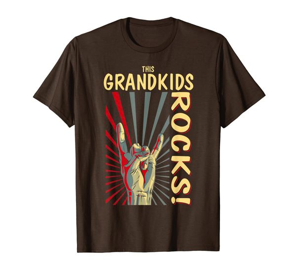 

This Grandkids Rocks Vintage Retro Concert 70s 80s T Shirt, Mainly pictures