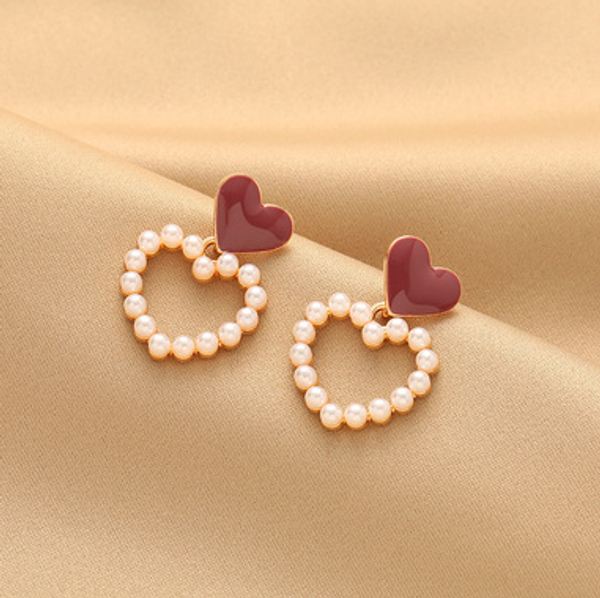 

for women new fashion niche design high-grade temperament sterling silver earrings, Golden