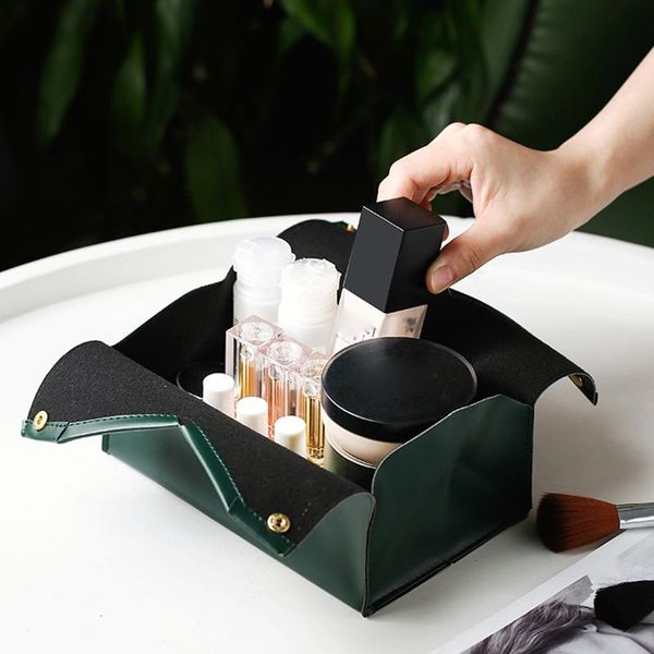 

tissue boxes & napkins pu holder dispenser soft paper box with large open button closure easy access for home car xqmg stora