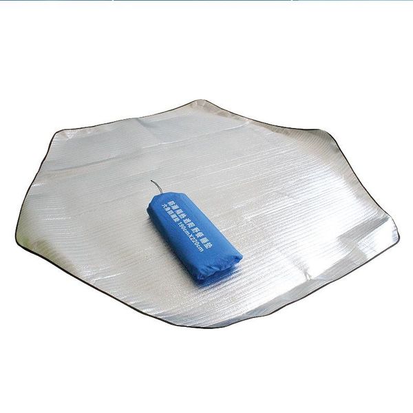 

outdoor pads aluminum film portable thickness sleeping pad mountain camping mat hexagon tent mats