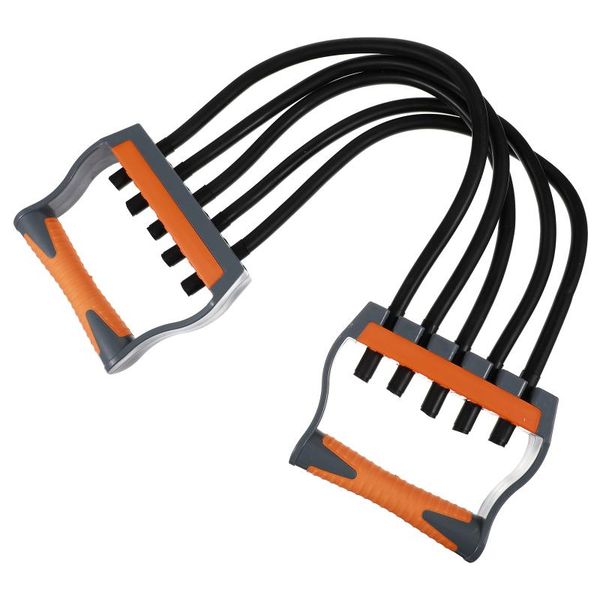 

resistance bands latex tubes chest expander 5 ropes exercise strength trainer