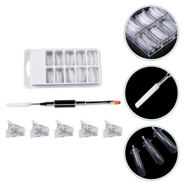 

nail art kits 1 set manicure kit finger extend tips double-headed pens clips