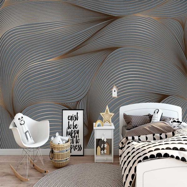 

wallpapers milofi 3d custom wallpaper three-dimensional view of interlaced mesh