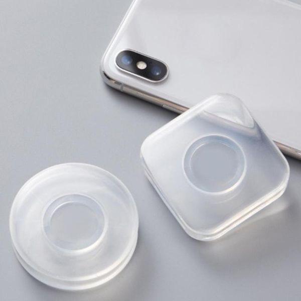 

cell phone mounts & holders universal nano stickers no trace casual paste rubber pad portable wall for kitchen car holder gel