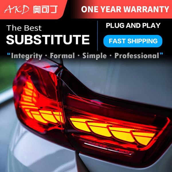 

other lighting system akd car styling taillights for the 4 series f32 f36 f82 m4 gts led tail light drl lamp turn signal rear reverse br