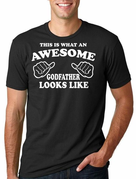 

baptism godfather t-shirt awesome godfather tee shirt, White;black
