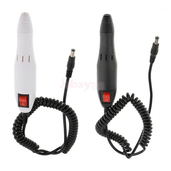 

pieces electric nail drill bits file tool machine acrylic manicure pedicure pen shaper replacement handle handpiece1