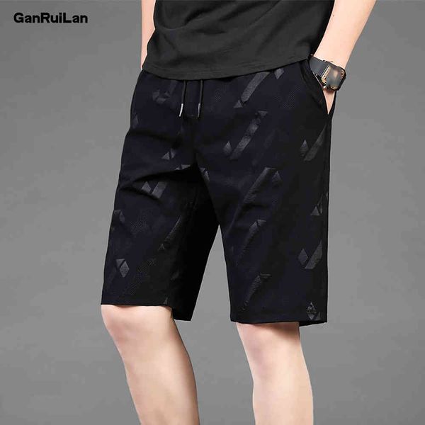 

arrive men shorts summer leisure loose fitness motion shorts men drawstring bermuda beach shorts men b0704 210518, White;black
