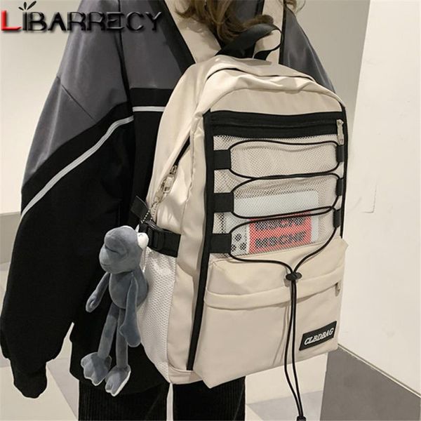 

backpack fashion mesh pocket design ladies 2021 letter designer student school bag casual youth lapsac