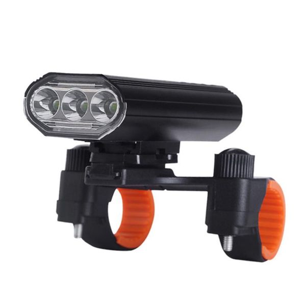 

waterproof t6 led bike headlight 5 modes 2400lm 10w usb rechargeable mountain mtb bicycle warning front torch lights
