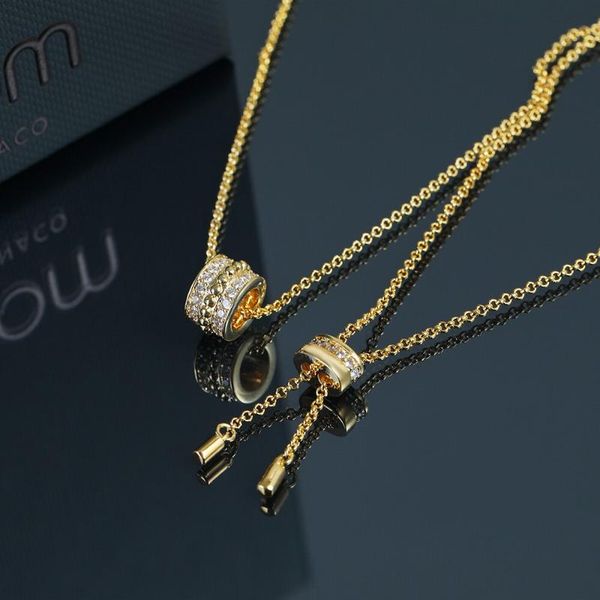 

pendant necklaces 2021 arrival morocco circle necklace crystal brand original for women lady girl gift india, Silver