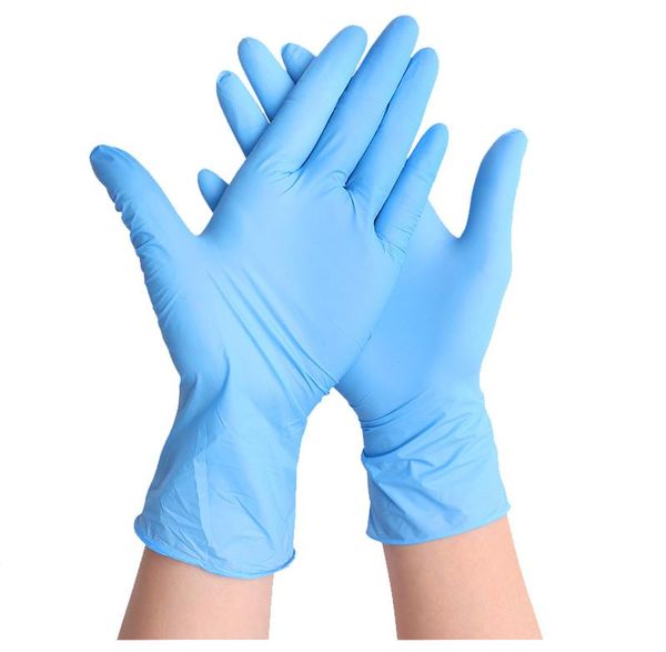 

disposable gloves nitrile 100pcs household kitchen cleaning laboratory mechanic anti-static work safety home