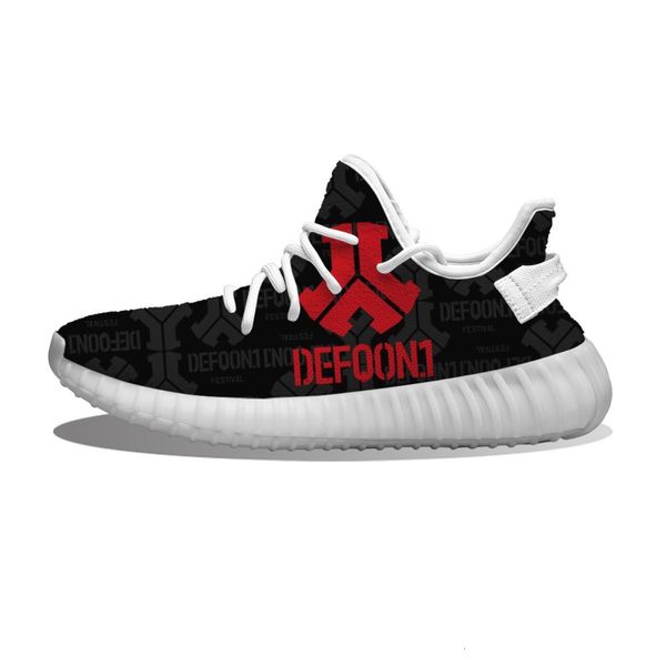 

diy custom defqon.1 ftival logo running sho mh printed mens womens trainers outdoor sports sneakers