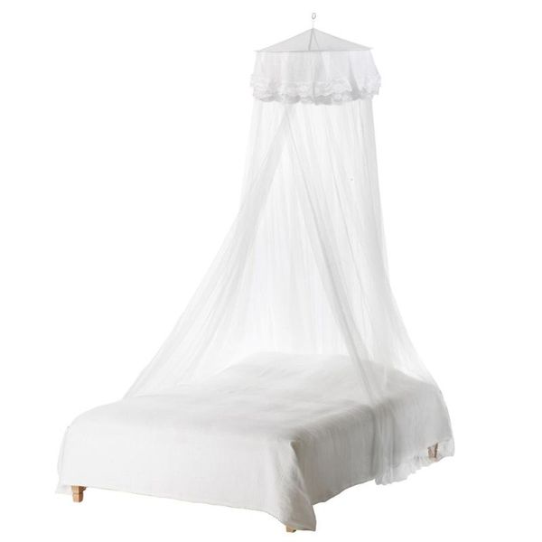 

crib netting baby mosquito net toddler bed canopy (white)