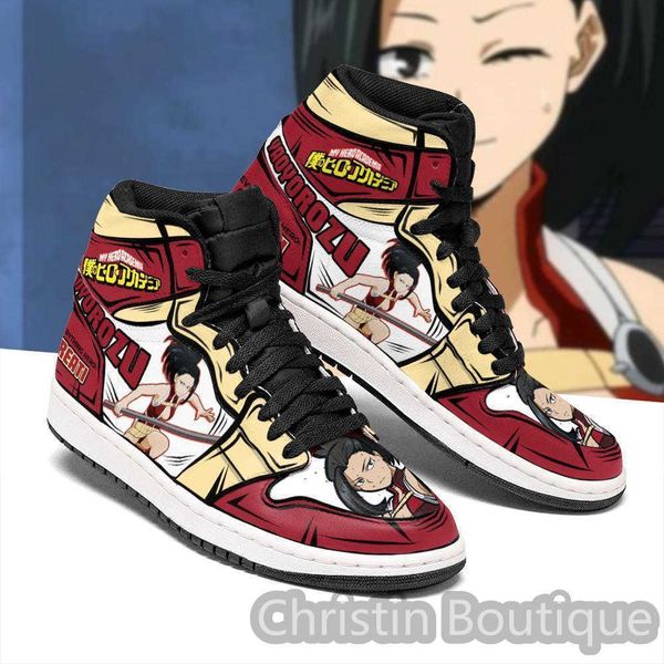 

fashion 2021 summer casual momo sneakers custom my hero academia anime shoes