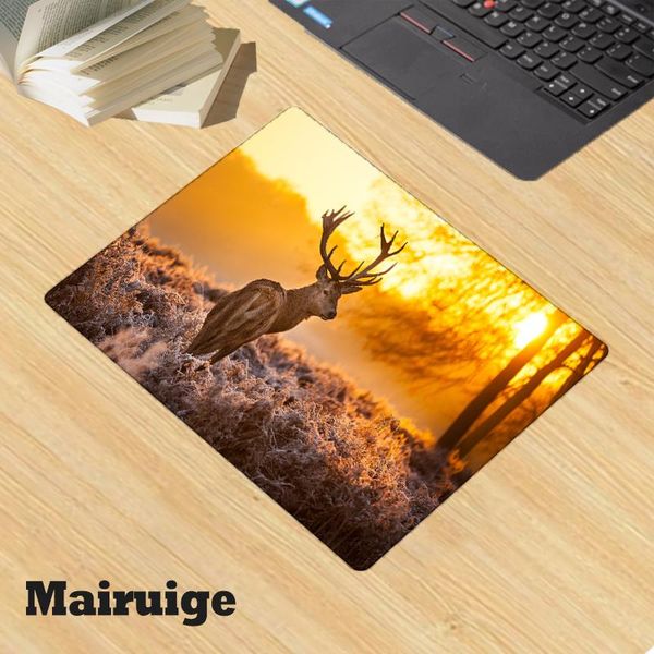 

mouse pads & wrist rests mairuige cute animal pictures pc gaming kawaii small pad rubber waterproof non-slip carpet surface keyboard desk ma