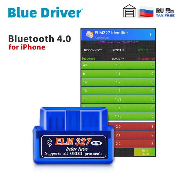 

code readers & scan tools bluetooth elm327 v2.1 for update car obd2 scanner automotive engine diagnostic