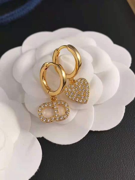 

charms d jia di 2021 pearl earrings for women's net, Golden