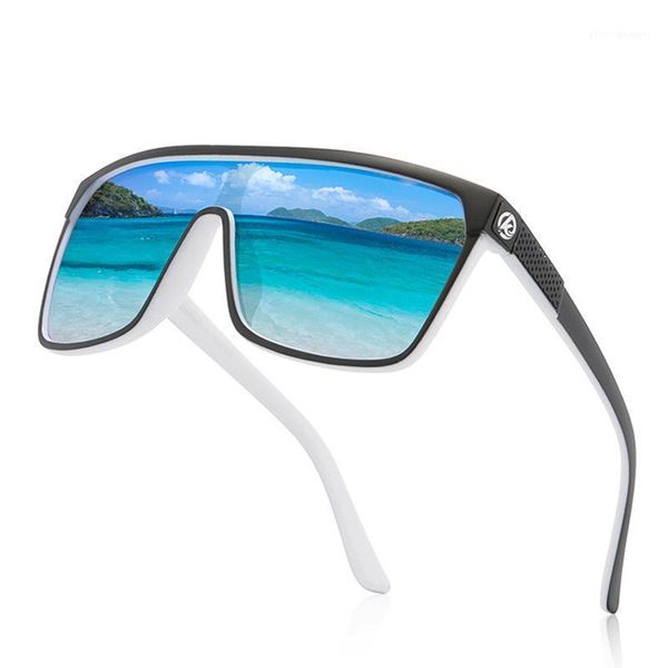 

sunglasses teenyoun men sport women fashion goggle big frame outdoor polarized sun glasses eyewear uv400, White;black