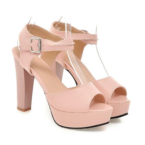 

promotion ladies shoes sapato feminino tenis big size 34- 45 sandals lady high heel women pumps m57, Black