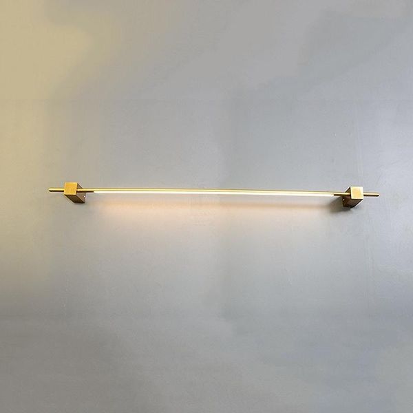 

wall lamp modern simple geometric strip living room el model dining light toilet bathroom vanity mirror lights