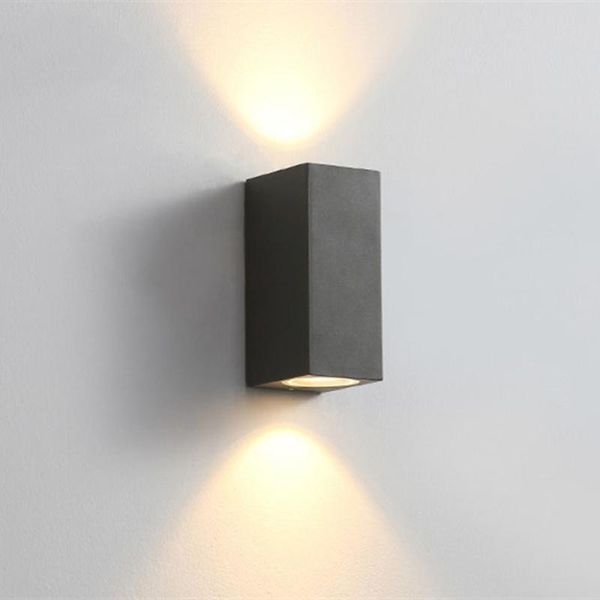 

outdoor wall lamps surface mounted lamp with 5w 10w gu10 bulb replaceable led spot light for kitchen living room dimmable
