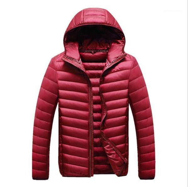 

men's down & parkas 2021 men jacket long sleeve cotton casual winter coat comfortable male outwear clothings, Black