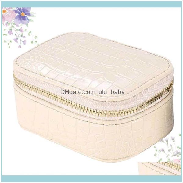 

jewelry packaging & jewelryjewelry pouches bags 1pc portable box pu leather necklace ring watch storage organizer display case multifunctio, Pink;blue