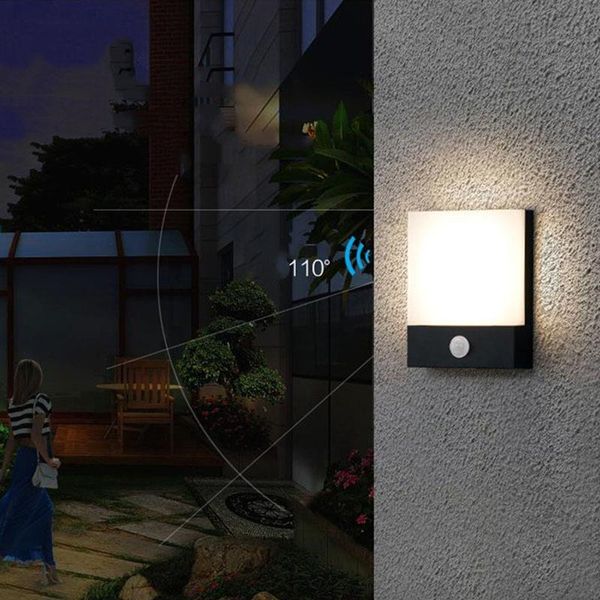 

sensor light outdoor waterproof ip65 15w wall lamp outside lamps