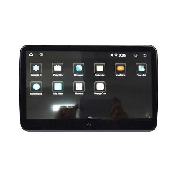 

car video caroad 2pcs 10.6 inch android 6.0 headrest monitor 1920*1080 hd 1080p ips touch screen 3g wifi usb/sd/hdmi/ir/fm