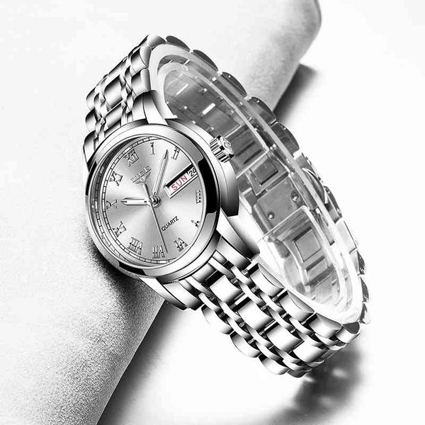 

lige women watches business quartz watch ladies brand luxury female wrist watch women girl clock relogio feminin 210527, Slivery;brown