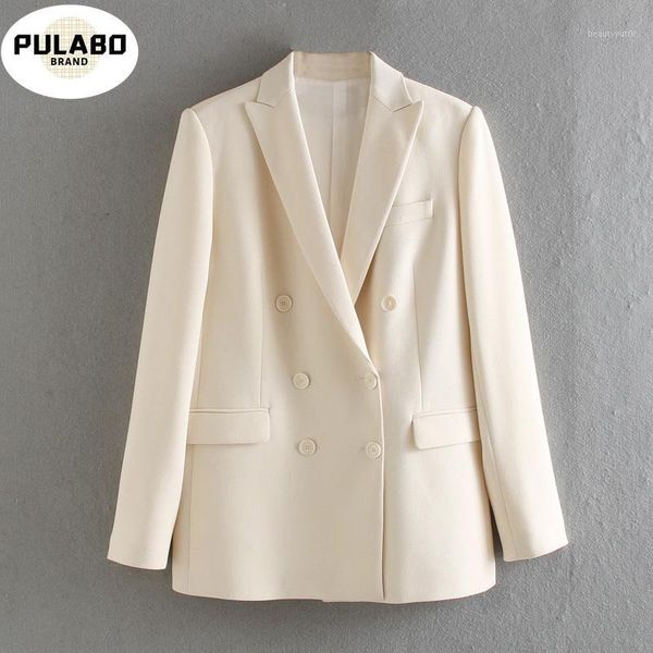

white blazer for women summer double breasted jackets ladies formal suit women's suits & blazers, White;black