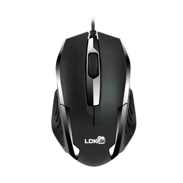

wired gaming mouse 1200dpi adjustable 3 buttons led optical professional gamer mause computer mice for pc laptop